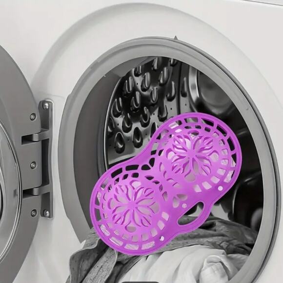 Purple Laundry Protector Silicone Bra Washing Bag Lingerie Snap Closure NWT - Picture 1 of 3